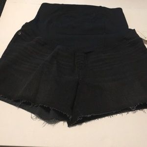 Maternity shorts black